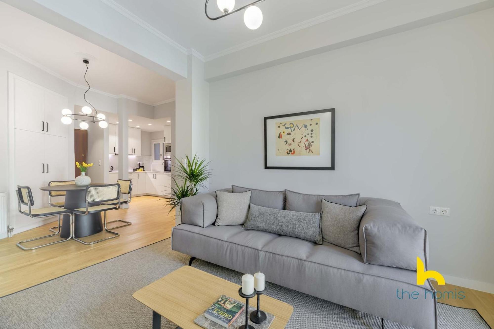 Sun-Splashed 2-Bdr Corner Apartment With Hillside Views! Афіни Екстер'єр фото